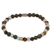 Arock EDDIE Brunt/Stål – 363751>Armband Outlet