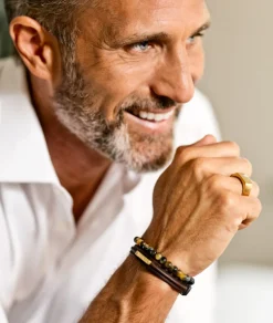 Arock EDDIE Brunt/Stål – 363751>Armband Outlet
