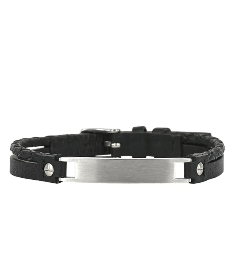 Arock PONTUS Svart/Stål – 362938>Armband New