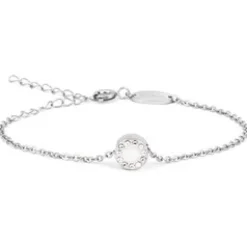 Armband Brilliance Puck Crystal 32‑2491‑0801>Blomdahl Outlet