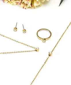 G Bezel Guld 5 mm, Crystal><noscript><img width=