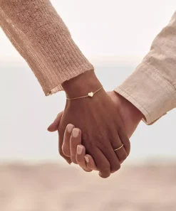 Guld Heart 8 mm>Blomdahl Armband Outlet