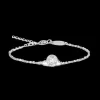 S Brilliance Halo 8 mm, Crystal>Blomdahl Armband Hot