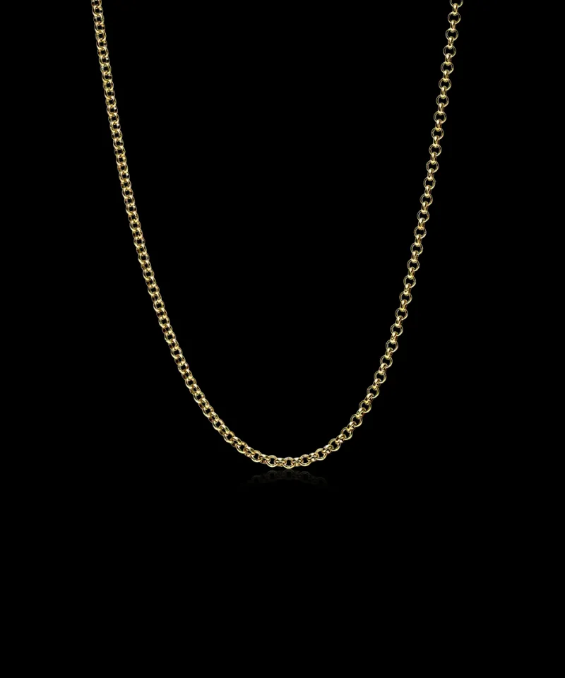 Blomdahl Guld Tiny Box Chain 48-52 cm – 33-23993-00>Blomdahl Halsband Online