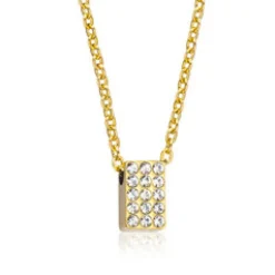 Halsband Brilliance Oblong Crystal 33‑2393‑0801>Blomdahl Hot