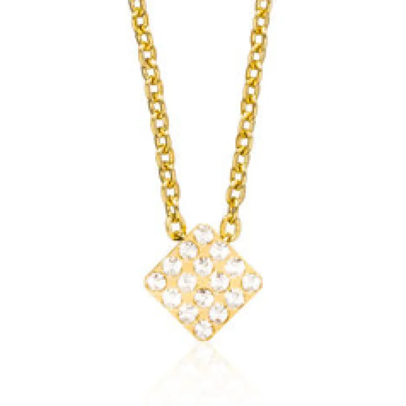 Halsband Brilliance Square Crystal 33‑2392‑0801>Blomdahl Sale