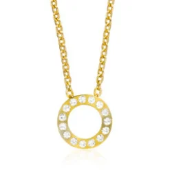 Halsband Brilliance Puck Hollow Crystal 33‑23191‑1001>Blomdahl