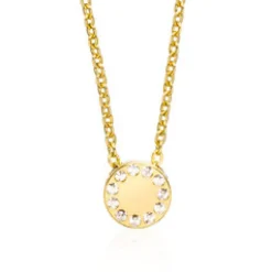 Halsband Brilliance Puck Crystal 33‑2391‑0801>Blomdahl Outlet