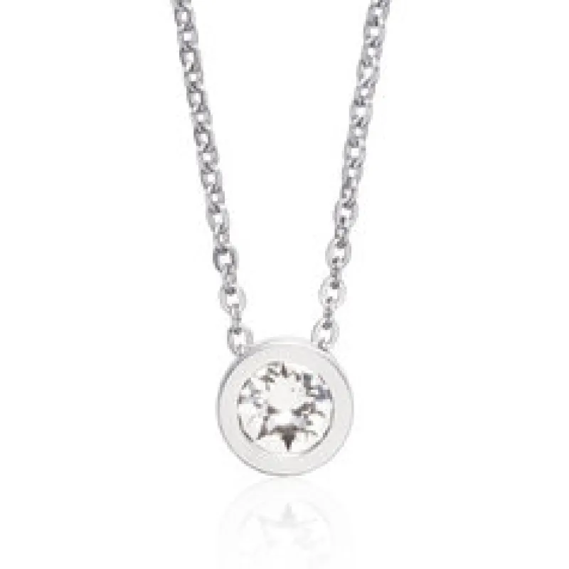 Halsband Grand Bezel Crystal 33‑2412‑0801>Blomdahl Clearance