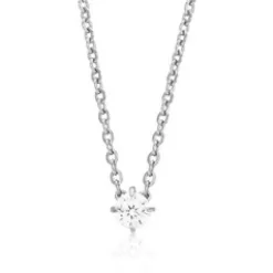 Halsband Tiffany CZ White 5 mm 33‑2404‑0530>Blomdahl Clearance