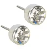 Örhängen Bezel Crystal 6 mm 15‑1409‑01>Blomdahl