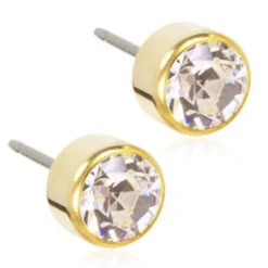 Örhängen Bezel Crystal 6 mm 15‑1309‑01>Blomdahl