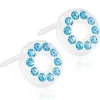 Örhängen Brilliance Puck Hollow Aquamarine 15‑01191‑05>Blomdahl Clearance