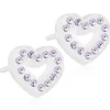 Örhängen Brilliance Heart Hollow Violet 15‑01121‑26>Blomdahl Hot