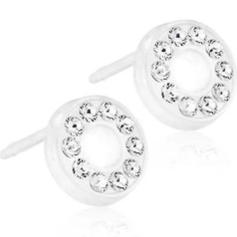 Örhängen Brilliance Puck Hollow Crystal 15‑01191‑01>Blomdahl Sale