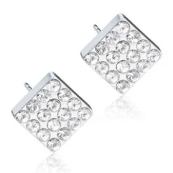Örhängen Brilliance Square Crystal 15‑1492‑01>Blomdahl New