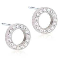 Örhängen Brilliance Puck Hollow Crystal 15‑12191‑01>Blomdahl Outlet