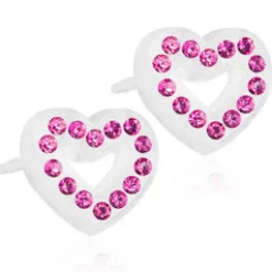 Örhängen Brilliance Heart Hollow Rose 15‑01121‑03>Blomdahl New
