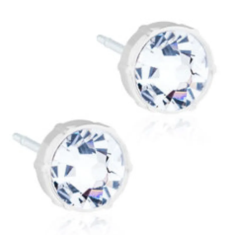 Örhängen Crystal 6 mm 15‑0109‑01>Blomdahl Clearance