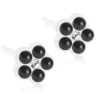 Örhängen Daisy Pearl Jet 15‑0114‑77>Blomdahl