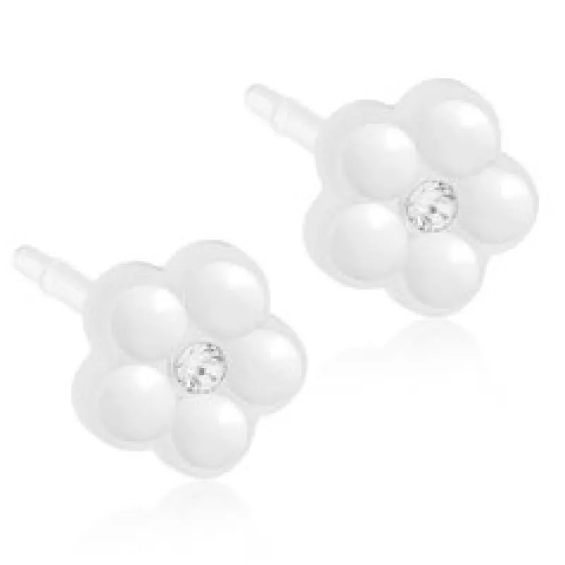 Örhängen Daisy Pearl White 15‑0114‑59>Blomdahl Outlet