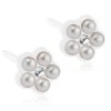 Örhängen Daisy Pearl Light Grey 15‑0114‑60>Blomdahl New