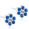Örhängen Daisy Sapphire Crystal 15‑0114‑43>Blomdahl Discount