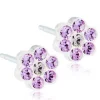 Örhängen Daisy Violet Crystal 15‑0114‑56>Blomdahl Discount