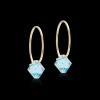 Örhängen GT 14 mm Aquamarine 15-1347-05>Blomdahl Discount