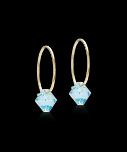 Örhängen GT 14 mm Aquamarine 15-1347-05>Blomdahl Discount