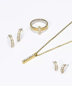 Örhängen GT Pendant Brilliance Curved 15 mm , Crystal 15-13147-01><noscript><img width=