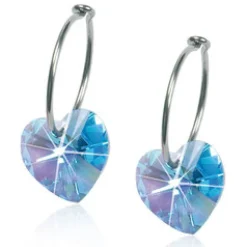 Örhängen Heart Aquamarine 15‑1255‑05>Blomdahl New