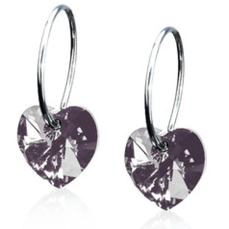 Örhängen Heart Black Diamond 15‑1255‑12>Blomdahl Sale