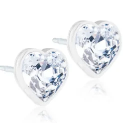 Örhängen Heart Crystal 15‑0121‑01>Blomdahl Clearance