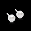Örhängen MP Bezel Pearl 6 mm, White 15-0109-59>Blomdahl