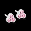Örhängen MP Clover 6 mm, Light rose 15-0125-24>Blomdahl Online