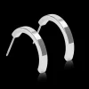 Örhängen NT Pendant Plain Curved 20 mm 15-12151-00>Blomdahl New