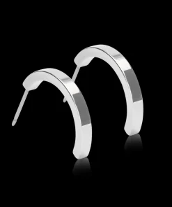 Örhängen NT Pendant Plain Curved 20 mm 15-12151-00>Blomdahl New