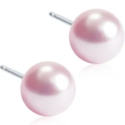 Örhängen Pearl Light Rose 8 mm 15‑1235‑64>Blomdahl Best