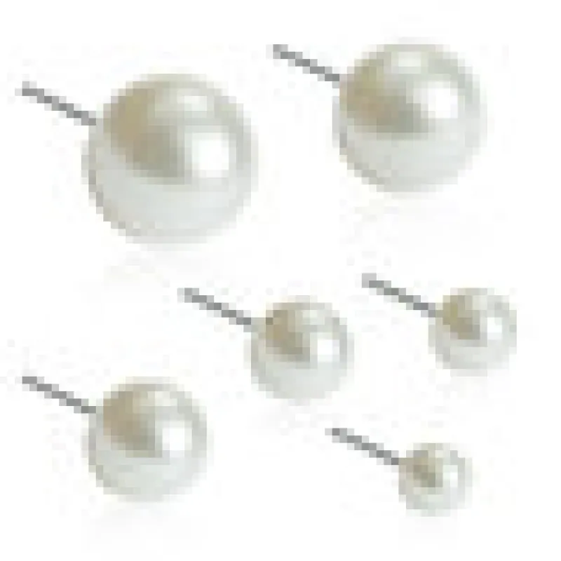 Örhängen Pearl White 5 mm 15‑1232‑59>Blomdahl