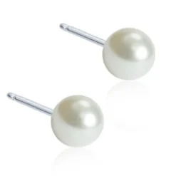 Örhängen Pearl White 4 mm 15‑1231‑59>Blomdahl New