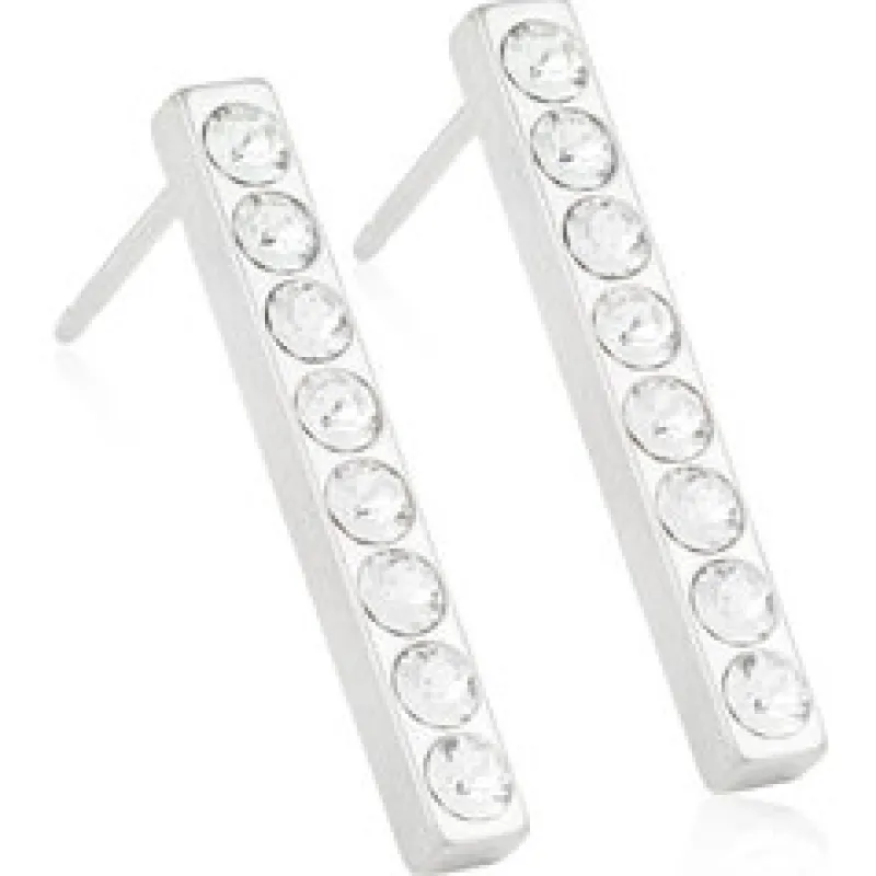 Örhängen Pendant Brilliance Straight Crystal 15‑12197‑01>Blomdahl Clearance