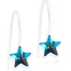 Örhängen Pendant Fixed Star Aquamarine 15‑0180‑0805>Blomdahl Sale