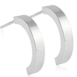 Örhängen Pendant Plain Curved 15‑12150‑00>Blomdahl Outlet