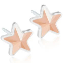 Örhängen Star Golden Rose 15‑0108‑75>Blomdahl New