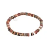 By Billgren jaspis, stål, brun/röd – 8212>Armband Best