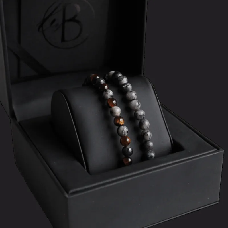 By Billgren sset, beads, jord/grå – 8115-8139>Armband Sale