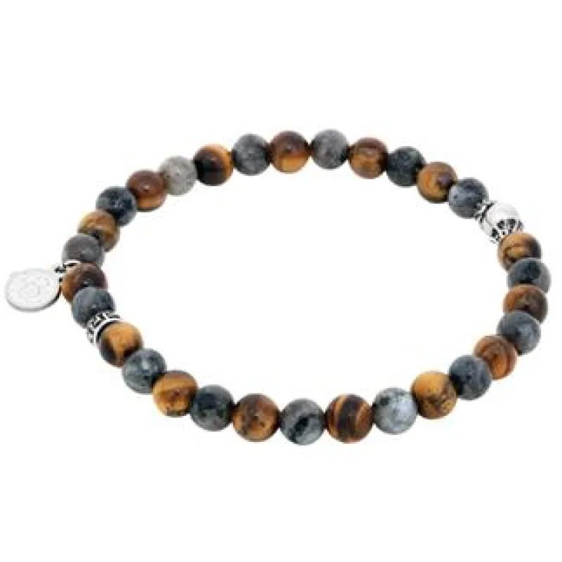 By Billgren sset, beads, jord/grå – 8115-8139>Armband Sale
