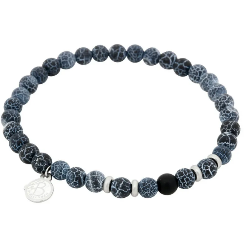 By Billgren sset, beads, blå/svart – 8158-8137>Armband Best