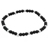 By Billgren Beads, mattsvart/stål – 8945>Armband Sale